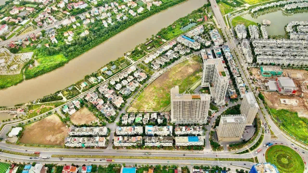 Biệt thự Song Lập Waterfront City Lê Chân, 189m 4 tầng lô góc, Giá 18 tỉ - Ảnh 1