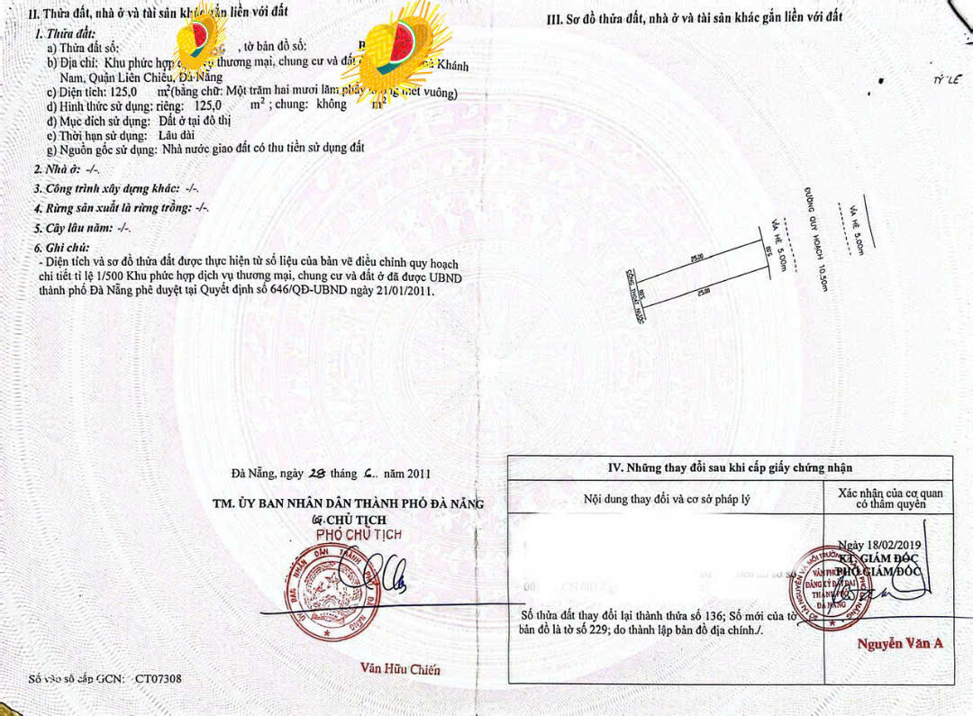 L158-Hoàng Minh Thảo, Đường 10m5, Cách ĐH Duy Tân vài bước chân, dt125m2, chỉ 4tỷ500(cóTL) - Ảnh chính