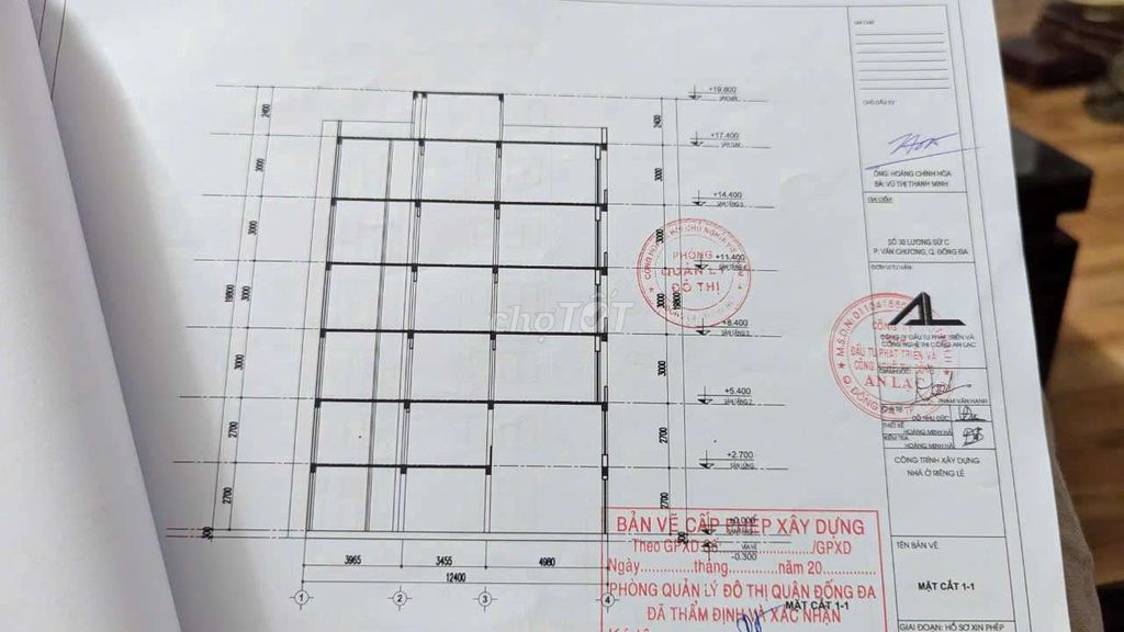 Nhà mặt phố Lương Sử C, diện tích 53m2 gpxd 7tầng, tìm nhà thầu cho thuê thô hoặc hợp tác lâu dài - Ảnh 2