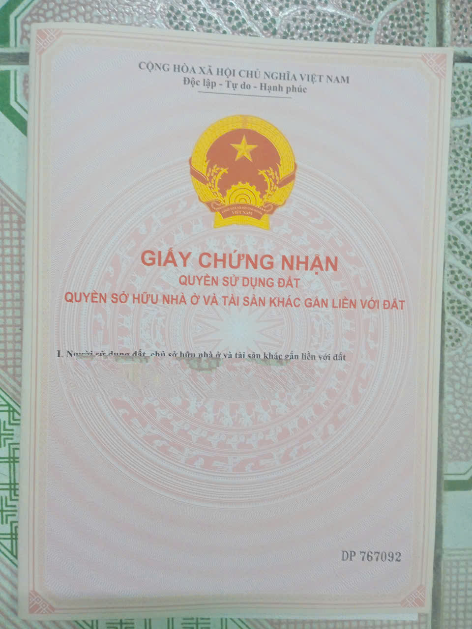 Chính chủ cần bán Căn nhà 2 Tầng Tại Đường Lương Văn Thắng, Thành phố Ninh Bình, Tỉnh Ninh Bình. - Ảnh chính