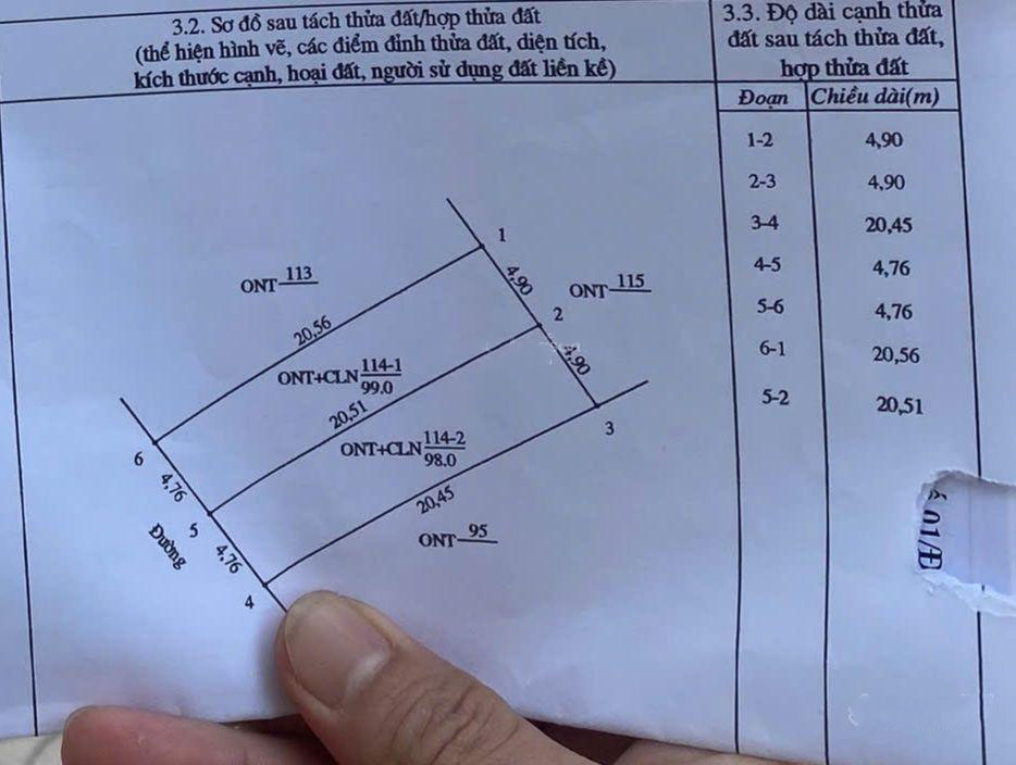 CHÍNH CHỦ BÁN GẤP ĐẤT GIÁ RẺ GẦN ĐƯỜNG LIÊN XÃ 24M NGHI PHONG-NGHỆ AN - Ảnh 4