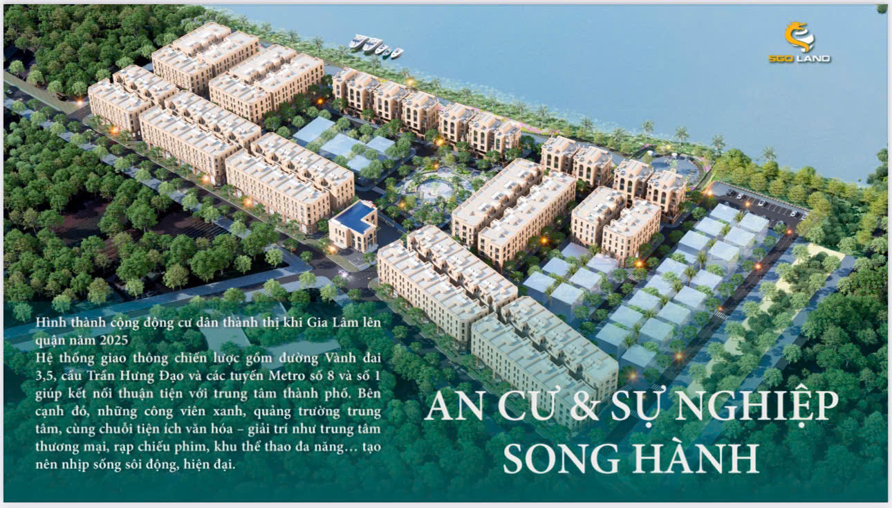 Cuộc Sống Đẳng Cấp Tại Gia Lâm- Phú Thị Riverside - Ảnh 1