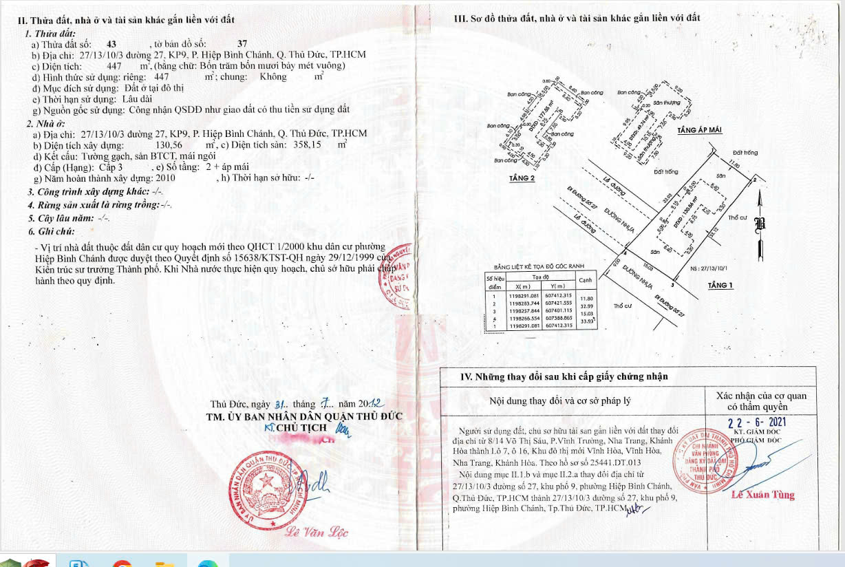 CHÍNH CHỦ CẦN BÁN BIỆT THỰ Phường Hiệp Bình Chánh - Thành Phố Thủ Đức - TP Hồ Chí Minh - Ảnh 4