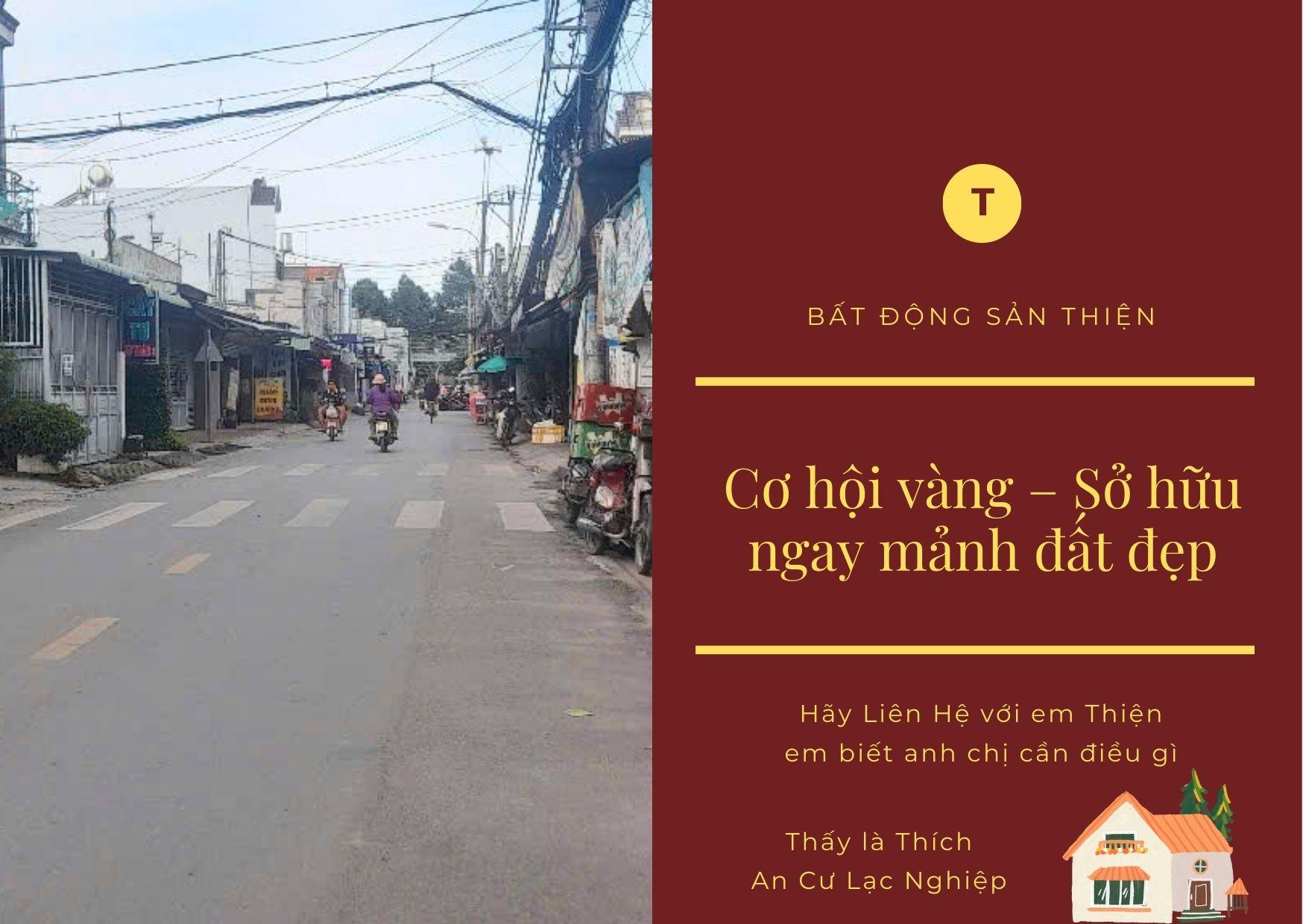 Bán Đất Mặt Tiền Đẹp 350m2 Vuông Vắn 10.5 tỷ Xuân Thới Đông Hóc Môn - Ảnh 1