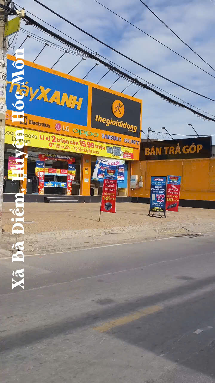 Bán nhà trước mặt hoạt động Phan Văn Đối - Xã bà Điểm, xây trụ sở bank rất đẹp - Ảnh 1