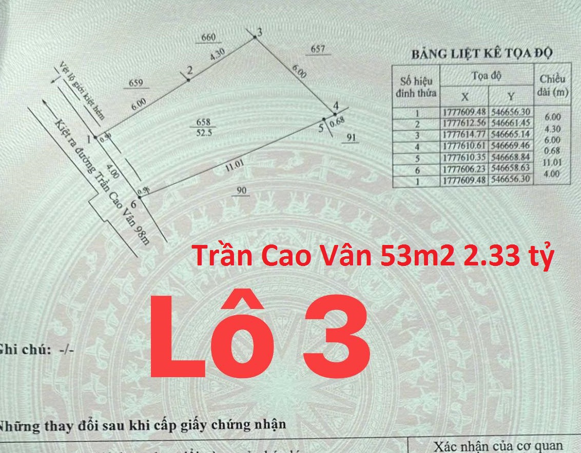 ♪ Đất Góc Kiệt 2.5m cách Trần Cao Vân 80m thông Biển, 57m2, hơn 2 tỷ - Ảnh 2