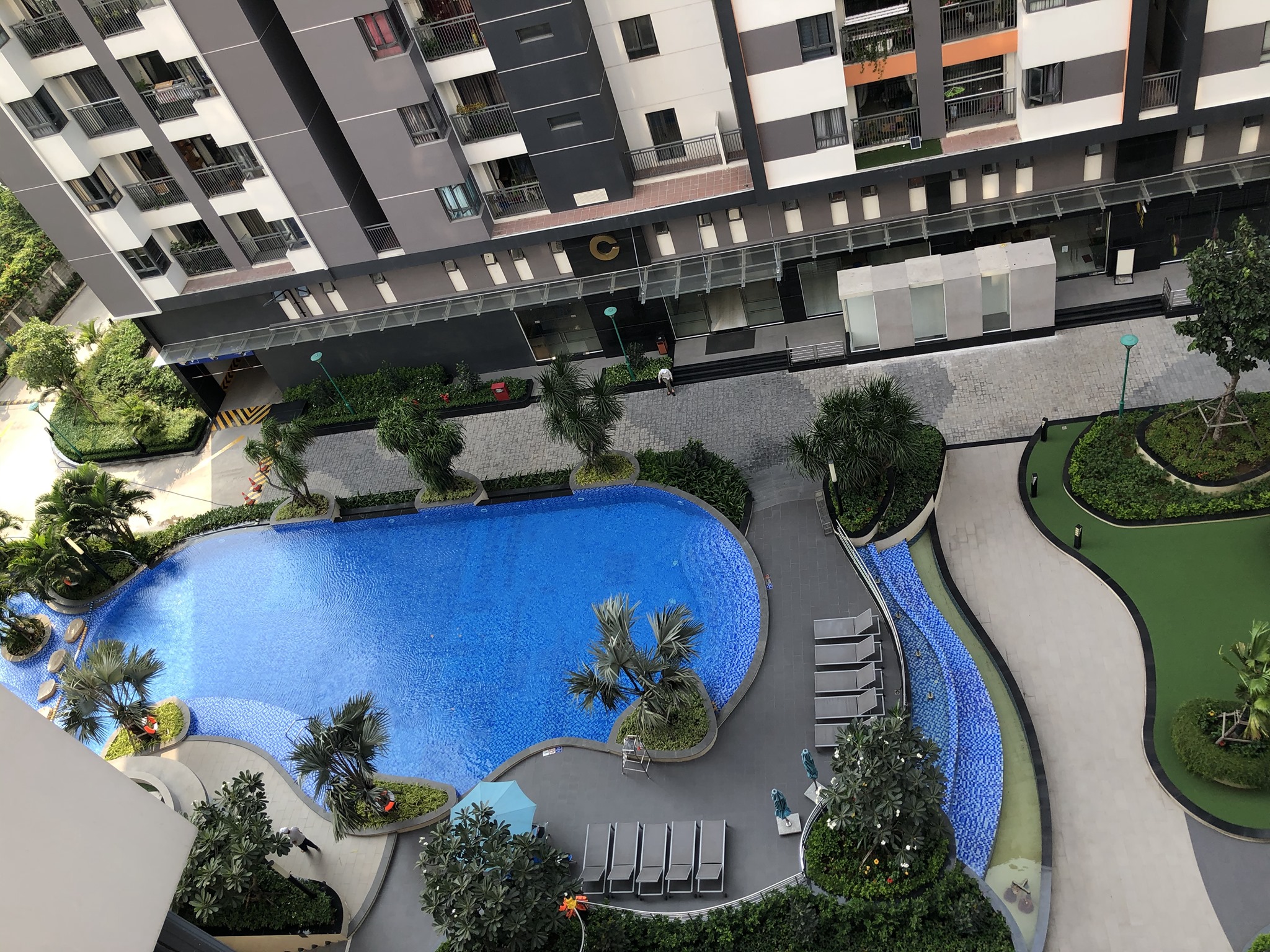 Cho Thuê căn hộ FULL Nội Thất Him Lam Phú An (69m2, 2PN,2WC) Giá 10 Triệu/Tháng View Hồ Bơi. LH 0938 - Ảnh chính