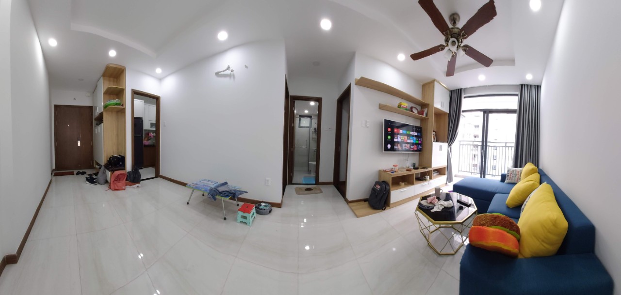 Cho Thuê căn hộ FULL Nội Thất Him Lam Phú An (69m2, 2PN,2WC) Giá 10 Triệu/Tháng View Hồ Bơi. LH 0938 - Ảnh 1