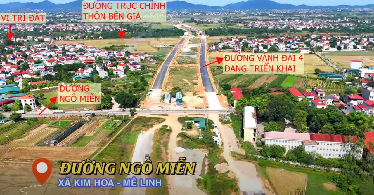 ĐẤT ĐẸP - GIÁ TỐT - CHÍNH CHỦ CẦN BÁN ĐẤT TẠI Thôn Bến Già, xã Kim Hoa, huyện Mê Linh Hà Nội - Ảnh 3