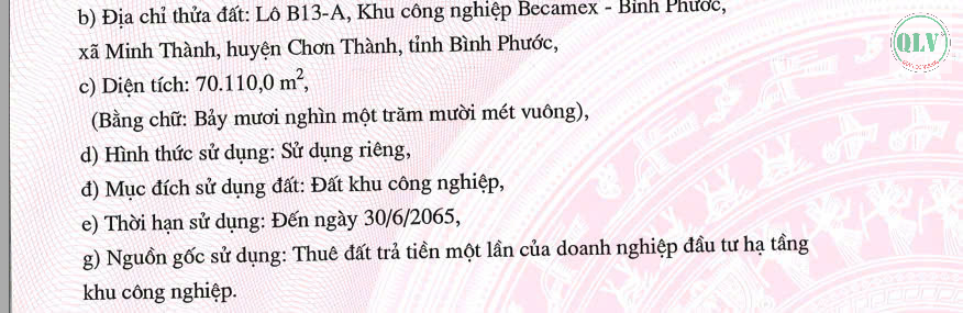 Cần bán đất tại Khu công nghiệp và Đô thị Becamex - Bình Phước, huyện Chơn Thành, tỉnh Bình Phước - Ảnh 3