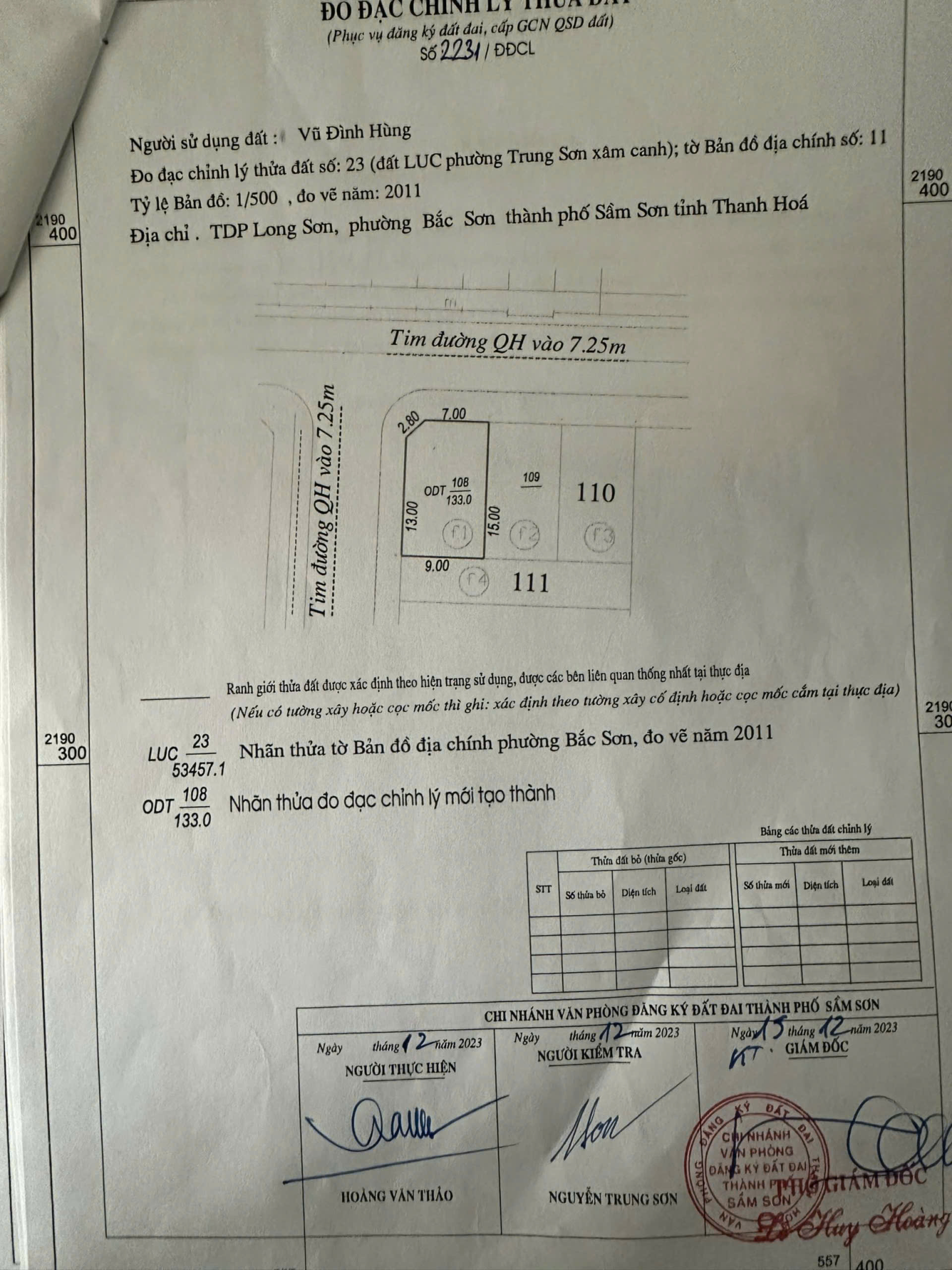 Chủ Cần Nhượng Lại 2 Lô Đất Tại Mặt Bằng Công Cộng Bắc Sơn - Vị Trí Vàng TP Sầm Sơn - Ảnh 3