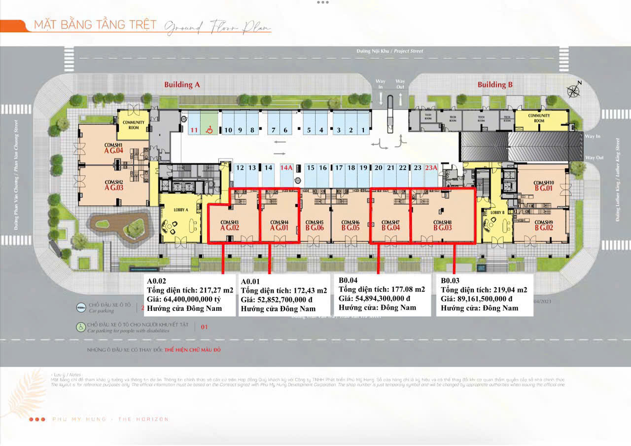 CHỈ MỞ 3 CĂN DUY NHẤT – SHOPHOUSE THE HORIZON, HỒ BÁN NGUYỆT - Ảnh chính