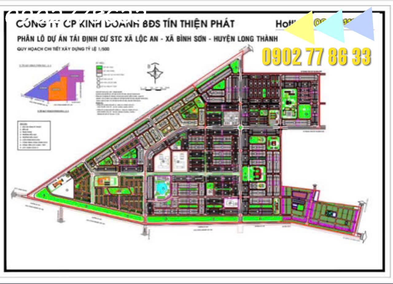 Bán đất TĐC Lộc An sổ riêng thổ cư sân bay quốc tế Long Thành 2,5 tỷ - Ảnh chính