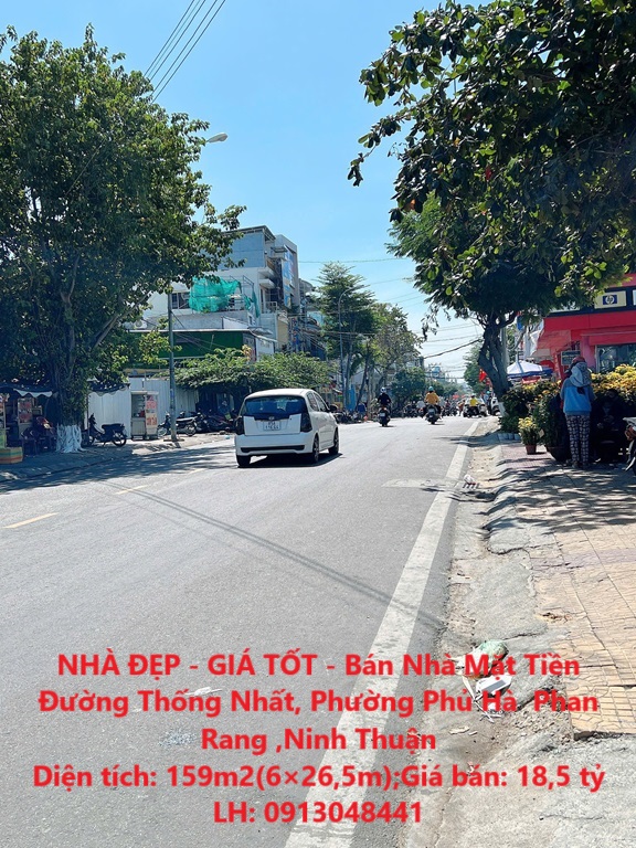 NHÀ ĐẸP - GIÁ TỐT - Bán Nhà Mặt Tiền Đường Thống Nhất, Phường Phủ Hà  Phan Rang ,Ninh Thuận - Ảnh chính