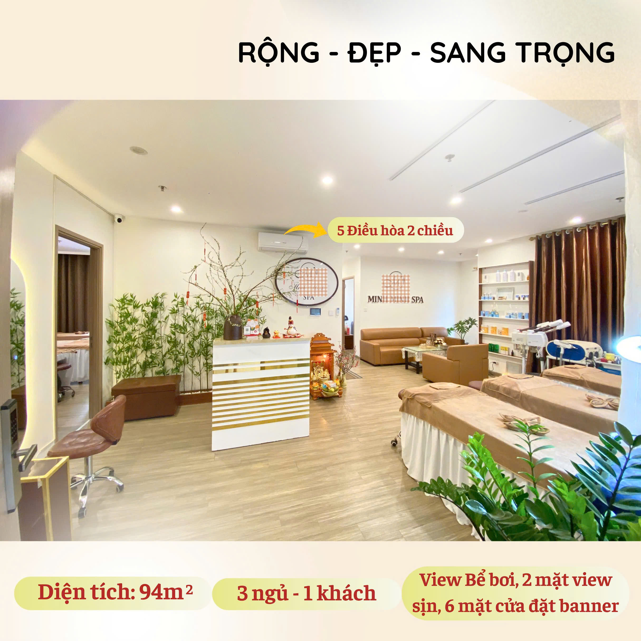 SANG NHƯỢNG SPA KINH DOANH TỐT – KHU VỰC CHUNG CƯ VINHOMES, Liên hệ ngay : 0358751070  (Vân) - Ảnh 3