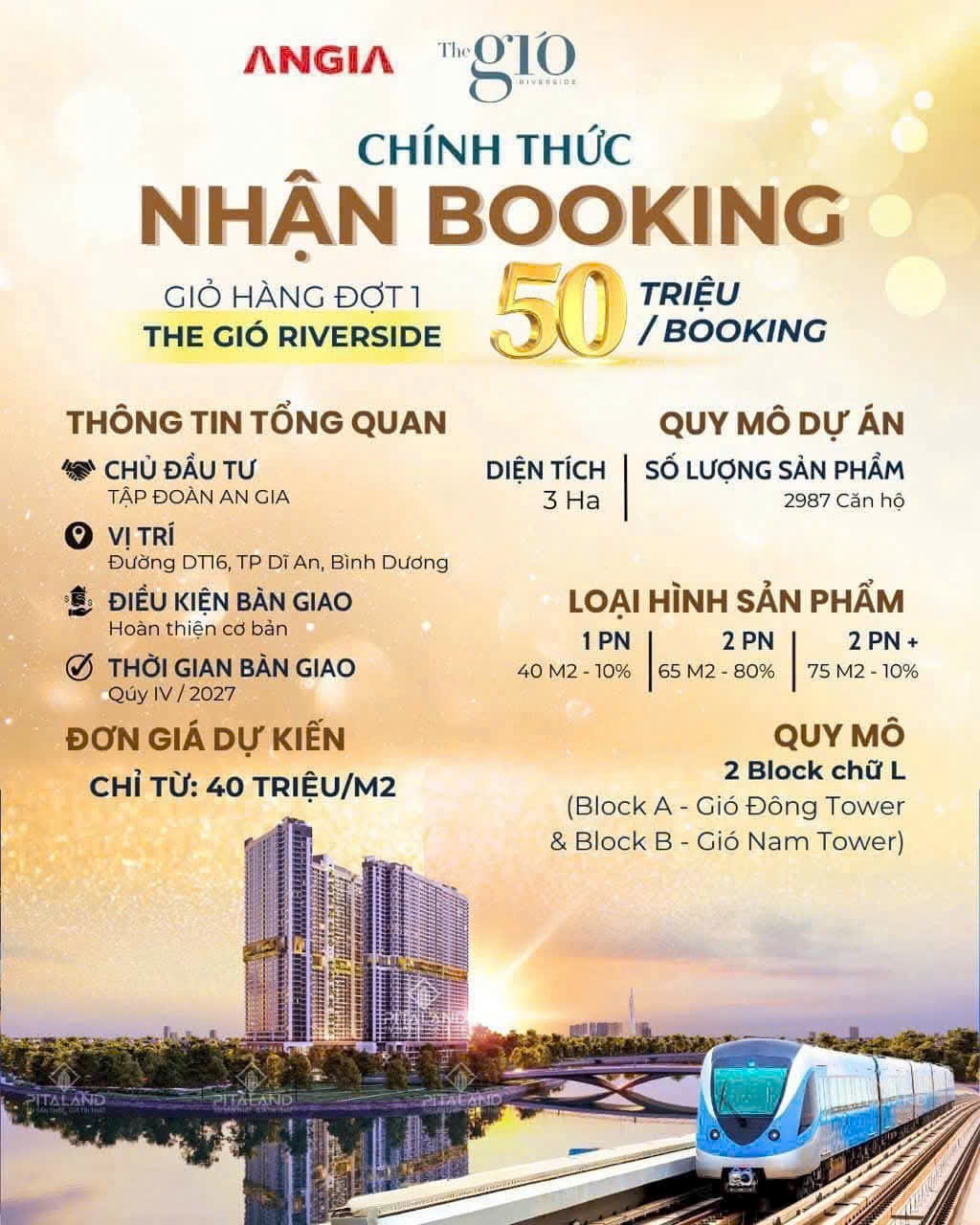 The Gió Riverside – Căn hộ ven sông, liền kề Metro – Thanh toán chỉ 10%, giá từ 1.6 tỷ! - Ảnh 5