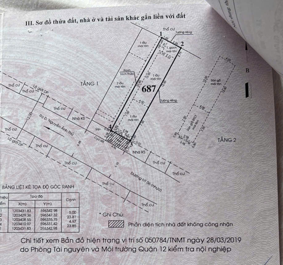 BÁN NHÀ MỚI JEAN (4x18) MẶT TIỀN THỚI AN 05, Q12 GIÁ RẺ CHỈ NHĨNH 7₫ - Ảnh 3