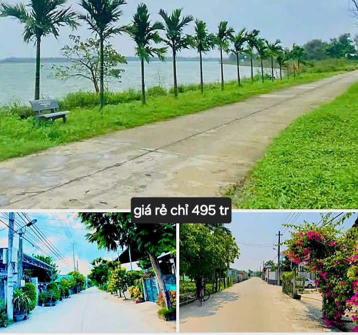 💥ĐẤT PHỐ CHỢ CHỈ 495 TRIỆU 💥cách Thị Trấn Nam Phước chỉ 1.5km - Ảnh chính