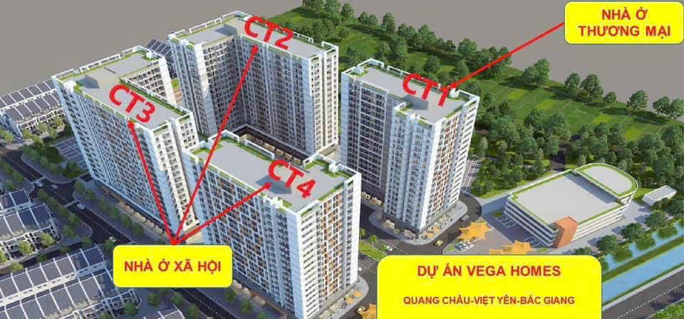 Bán Nhà Ở Xã Hội Quang Châu ( Vaga Home ) Studio 40m2, 1N+ Và 2 Ngủ 63m2. - Ảnh 5