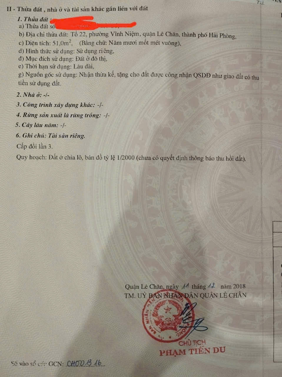 Bán đất Khúc Thừa Dụ, 51m, ngõ 4m ô.tô ra vào, Giá 2.55 tỉ cực hiếm - Ảnh 3