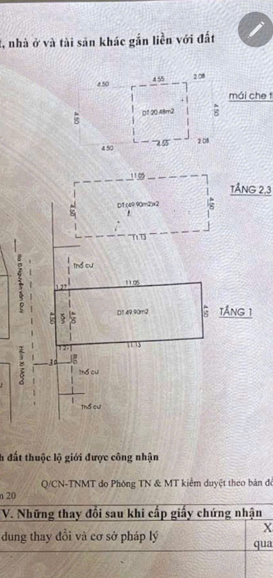 Bán nhà  trung tâm quan 7<br>Giao khu đô thị Phú Mỹ Hưng <br>NGANG 4.5 DÀI 13 - ĐÚC 4.5 TẤM <br>CÓ 6 TỶ - Ảnh 1