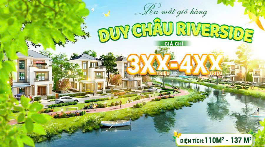 🌊✨ DUY CHÂU RIVERSIDE – ĐẤT NỀN VIEW SÔNG, CHỈ TỪ 3XX TRIỆU! 🏡💰 - Ảnh chính