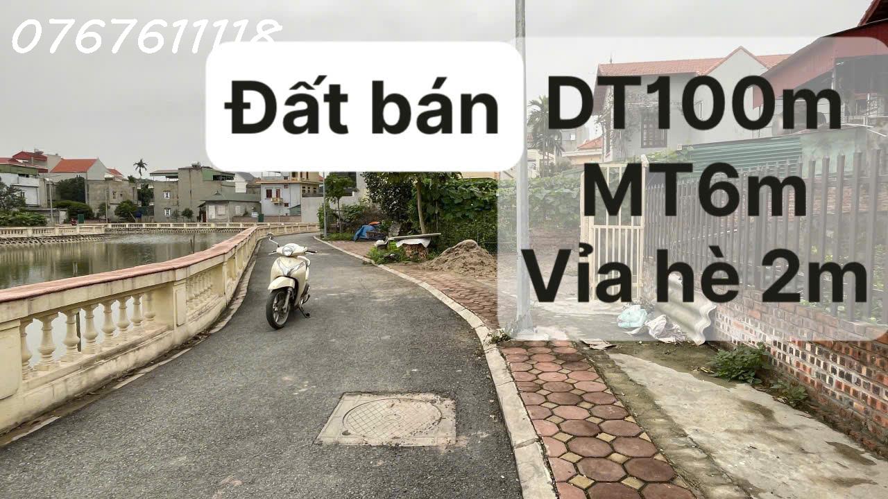 Hiếm,Bán đất đông dư Gia Lâm,ô tô tránh,vỉa hè 3m,view hồ sinh thái,100m,MT6m,5 tỷ - Ảnh 2