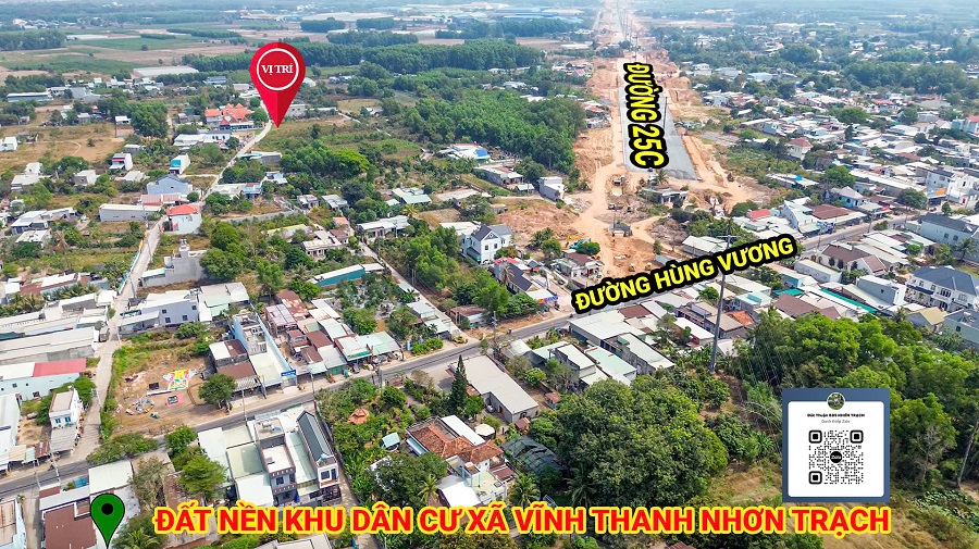 Mua bán nhà đất Nhơn Trạch mặt tiền đường 25C kết nối sân bay Long Thành - Ảnh chính