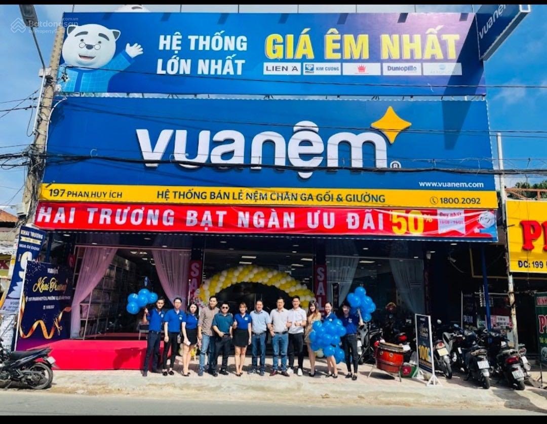 Cho thuê nhà mặt tiền Phan Huy Ích, Phường 14, Quận Gò Vấp, TPHCM.- Diện tích: 12 x 52m. Giá 98 - Ảnh chính