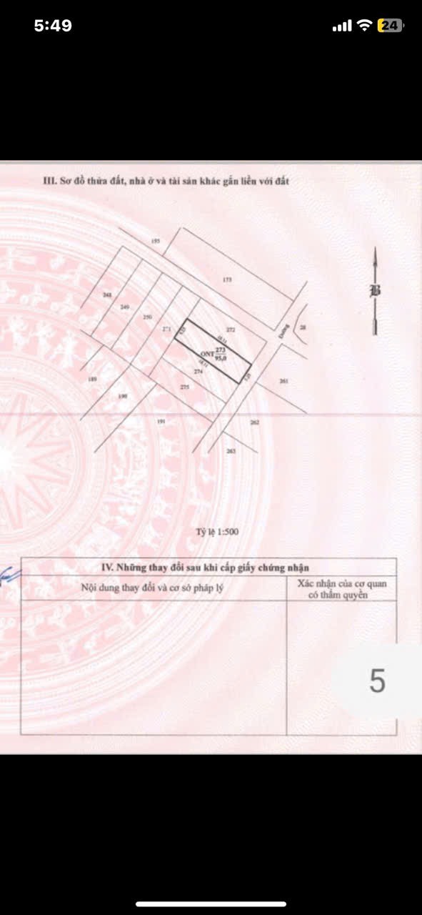 Giá khởi điểm từ 1 tỷ 370 đến 1 tỷ 450. 5 Lô Liền kề TDC Hòn Đỏ. - Ảnh 2