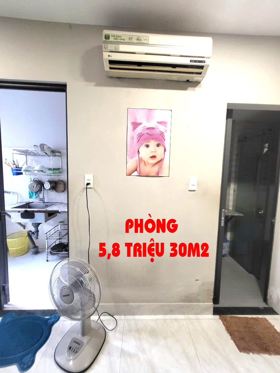 PHÒNG TRỌ TÂN BÌNH -SẠCH SẼ -GIÁ RẺ CHỈ TỪ 5TR DIỆN TÍCH 30M2 - Ảnh 2