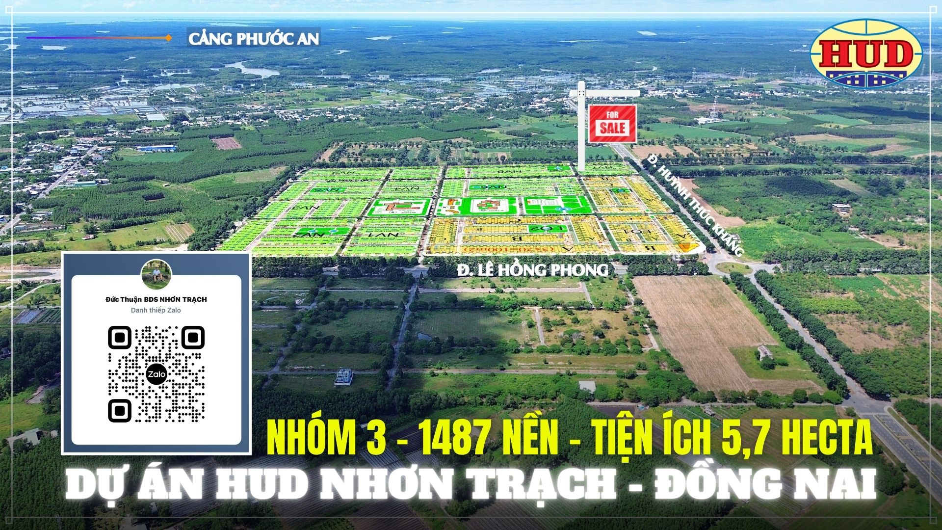 Bán nền nhà vườn dự án Hud Nhơn Trạch - Góc 2 mặt tiền đối diện công viên - Ảnh 3