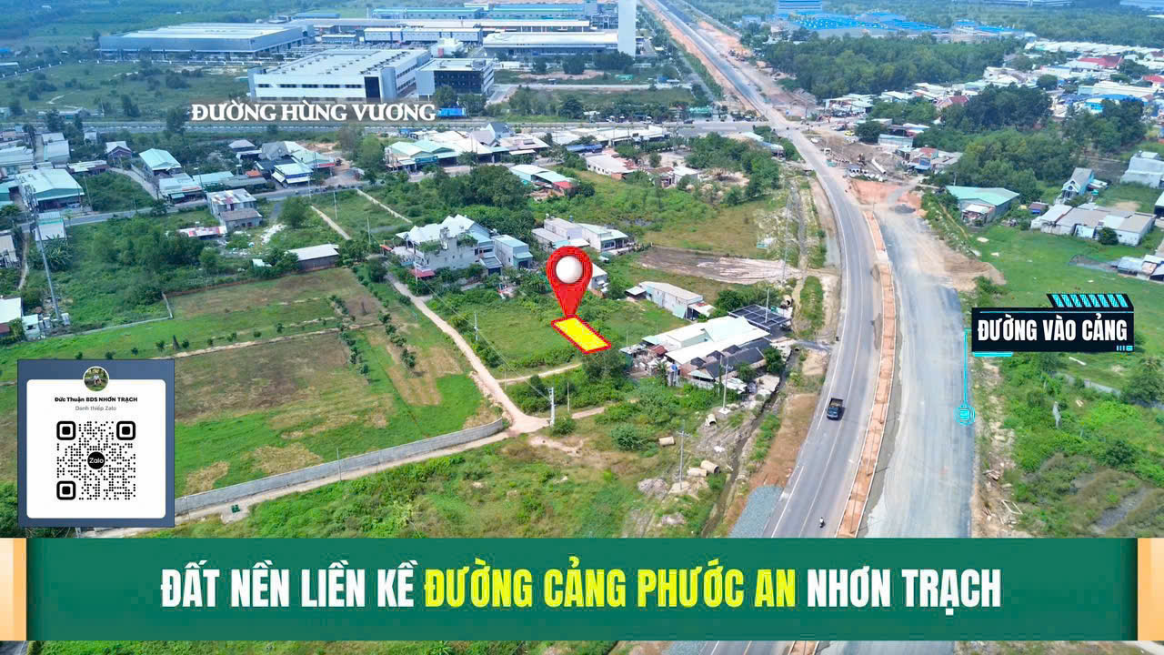 Bán nền đất thổ cư liền kề Cảng Phước An Nhơn Trạch Đồng Nai - Ảnh 3