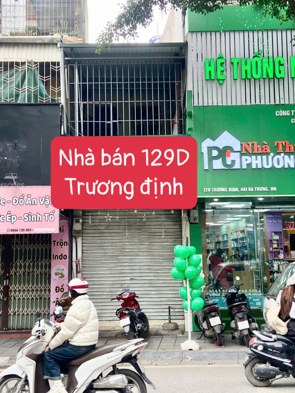 Chủ nhà định cư Đức cần bán nhà mặt phố số 129D Đường Trương Định, Phường Trương Định, Hai Bà - Ảnh chính