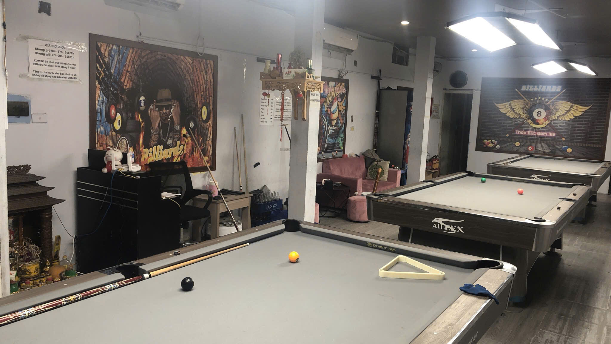 Cần sang nhượng nhanh quán bi a 1995 Billards club đang kinh doanh ổn định tại quận Bắc Từ Liêm, HN - Ảnh 1