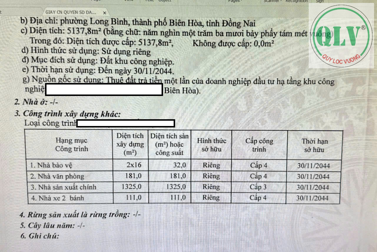 Bán Nhà Xưởng dt 5.138m2 Tại KCN Long Bình (LOTECO), Biên Hòa, Đồng Nai - Ảnh 4