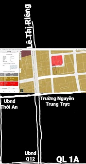 Diện tích được chuyển lên thổ cư là 882,8 m2 - P Thới An, Q 12, HCM - Ảnh 4