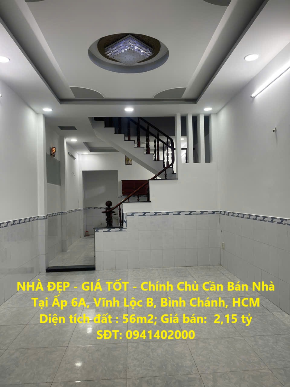 NHÀ ĐẸP - GIÁ TỐT - Chính Chủ Cần Bán Nhà Tại Ấp 6A, Vĩnh Lộc B, Bình Chánh, HCM - Ảnh chính