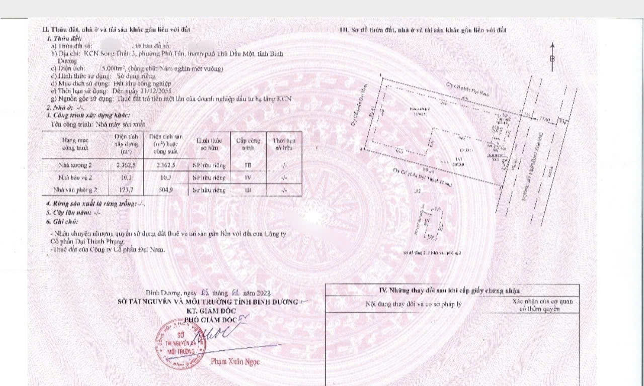 BÁN XƯỞNG KCN SÓNG THẦN 3 – THỦ DẦU MỘT, BÌNH DƯƠNG Chủ trương ngành: Cơ khí Giá bán: 57 tỷ (Thương - Ảnh 1