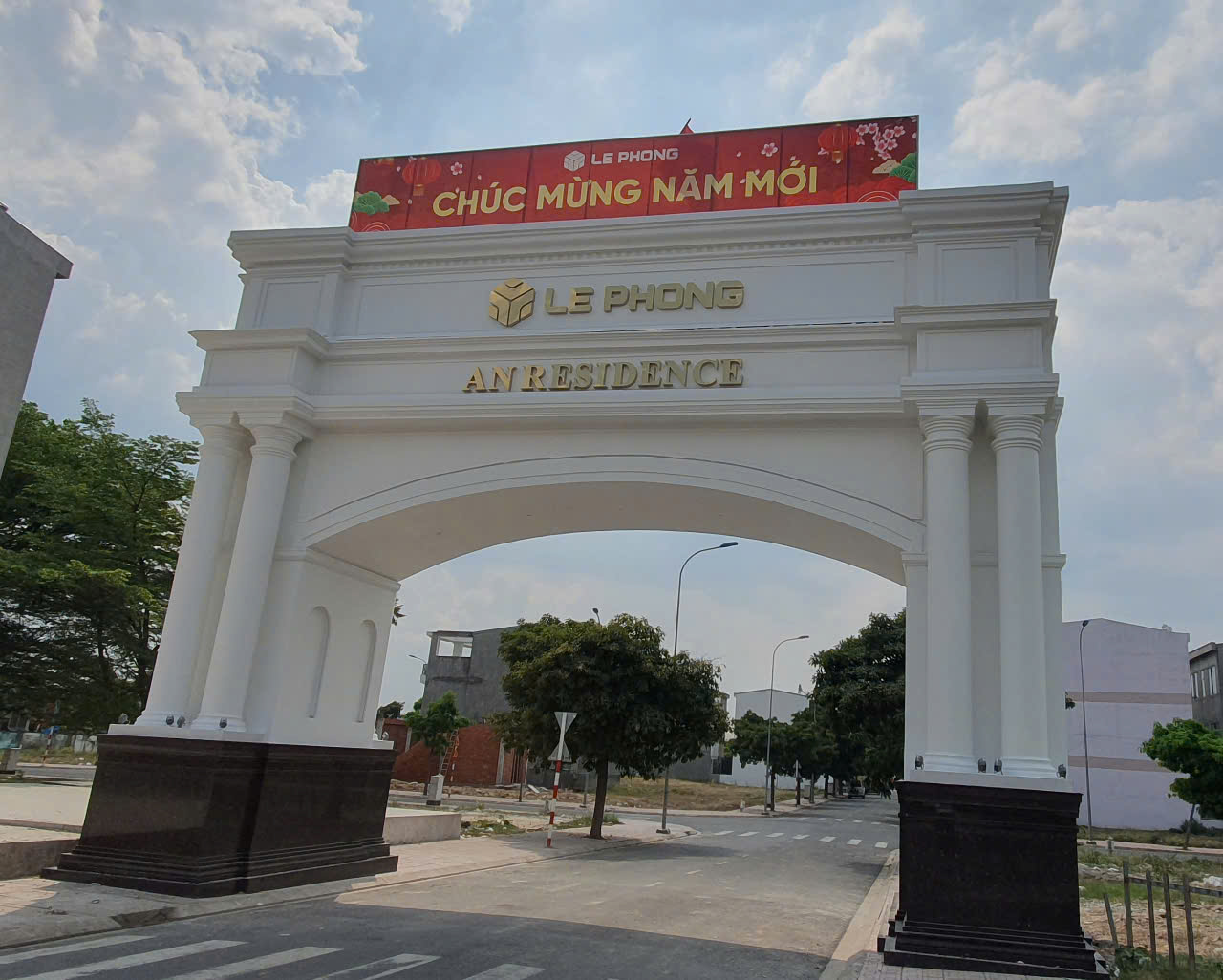 Bán cặp nền An Residence (KDC Lê Phong) Thuận An, khu đông đúc, SHR công chứng sang tên. - Ảnh chính