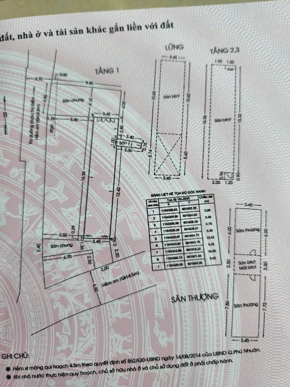 CHÍNH CHỦ CẦN BÁN NHÀ MỚI XÂY TẠI QUẬN PHÚ NHUẬN - TP HỒ CHÍ MINH - Ảnh 4