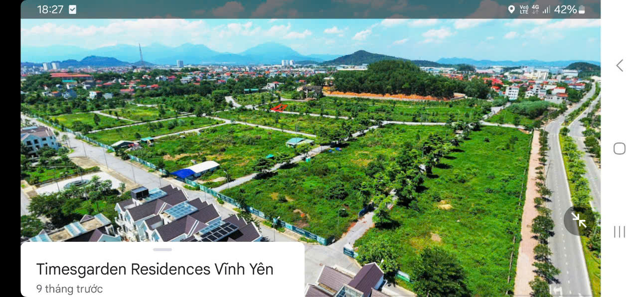 BÁN ĐẤT BIỆT THỰ NHÀ VƯỜN MẬU LÂM, VĨNH YÊN, VĨNH PHÚC - Ảnh 1