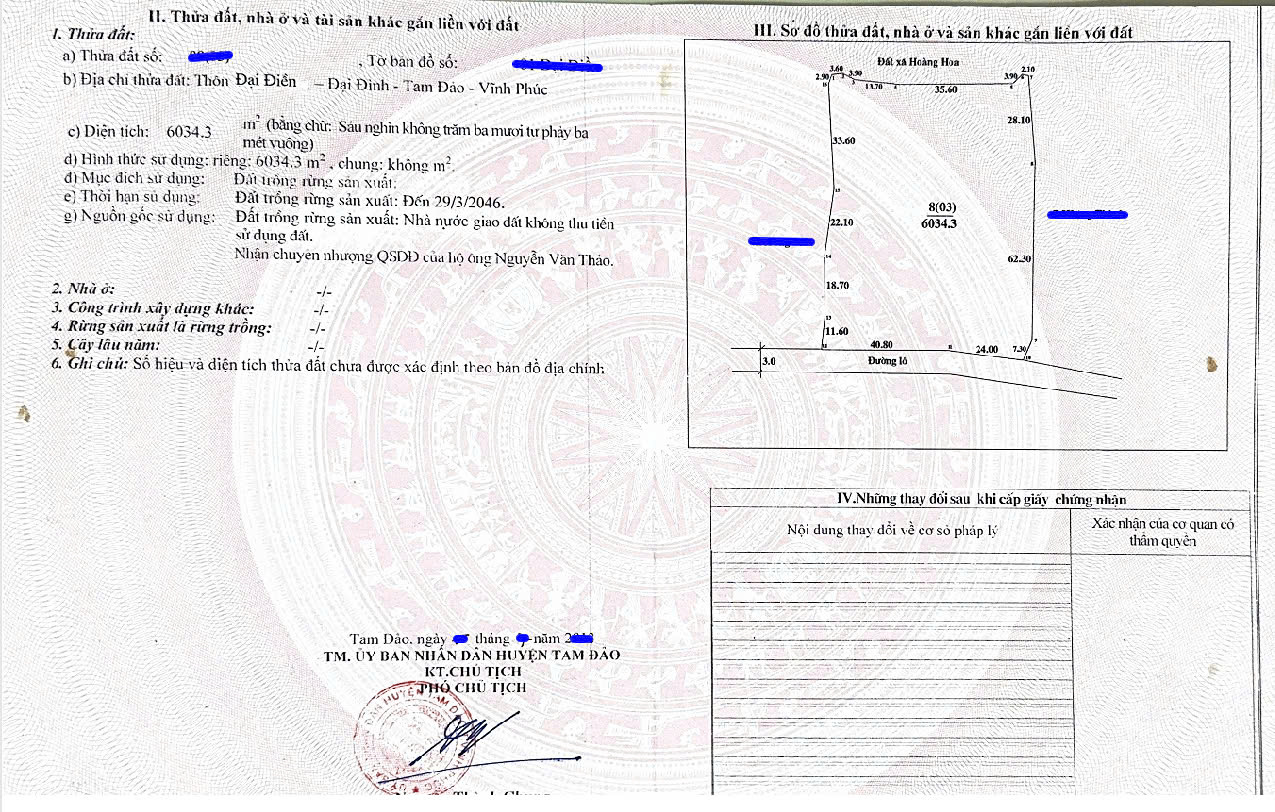 Bán đất trục vào khu Danh Thắng Tây Thiên, Tam Đảo, Vĩnh Phúc, giá chỉ nhỉnh 3triệu/m2, DT 11.398m2 - Ảnh 1