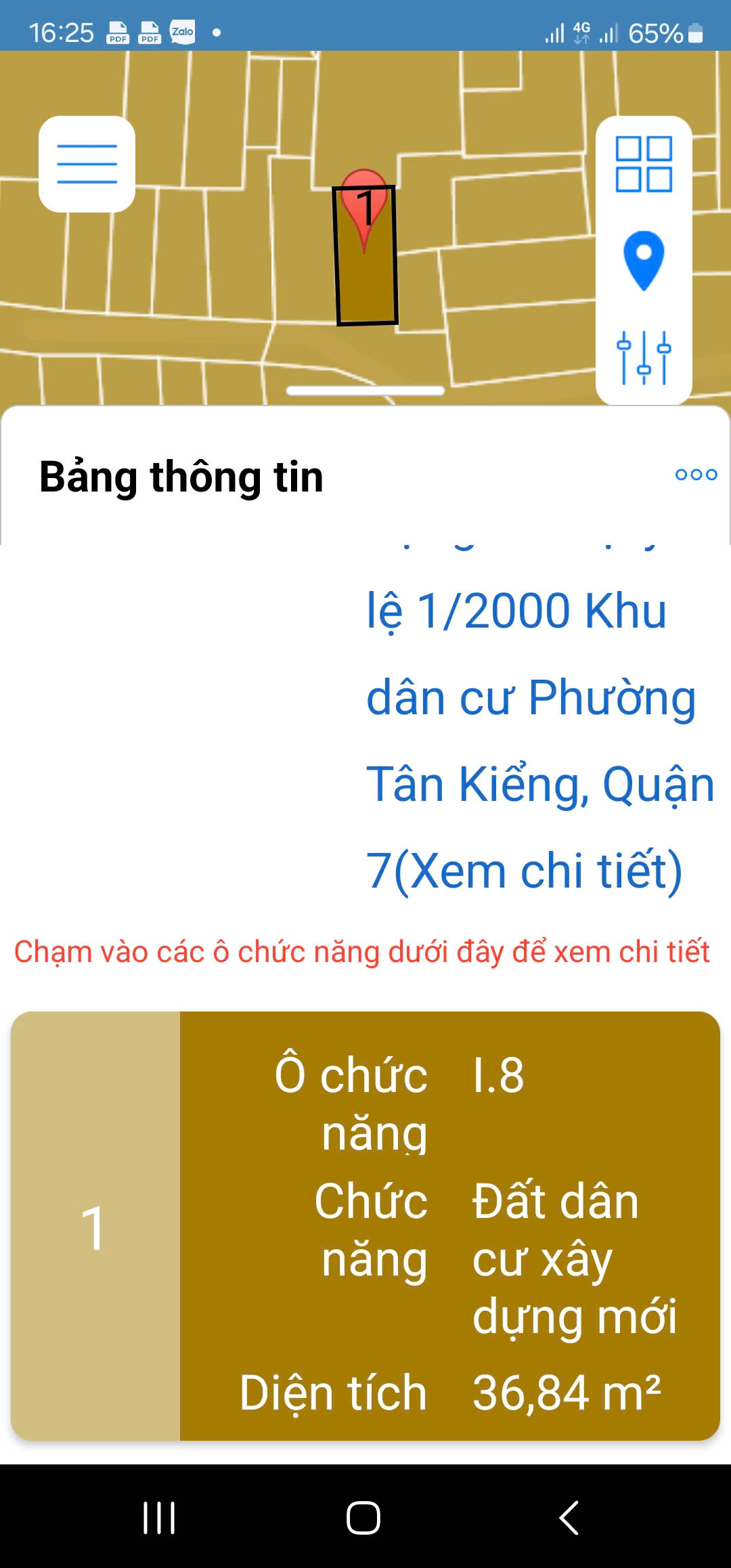 SÁT MẶT TIỀN ĐƯỜNG MAI VĂN VĨNH TÂN QUY Q7<br>NGANG 4 X9.2 M - 3 T CÓ 4 TỶ - Ảnh 3