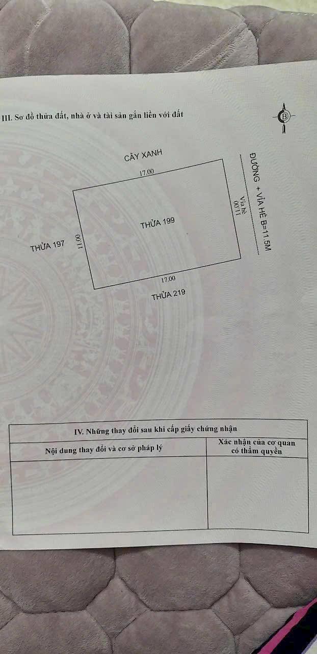 Bán đất mặt phố Lương Ngọc Quyến, khu Đỉnh Long, ph Tân Bình, TP HD, 187m2, mt 11m - Ảnh 2