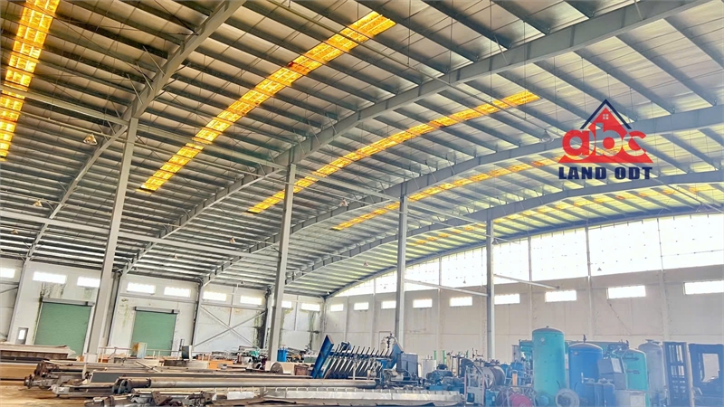 XT256 xưởng sản xuất công nghiệp nhẹ, kho bãi chứa hàng, kết cấu khung thép kiên cố - Ảnh 4