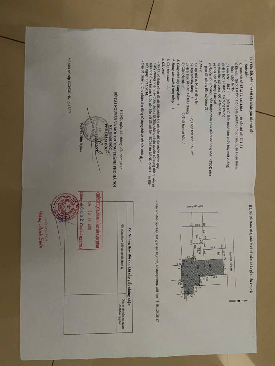 CHÍNH CHỦ BÁN GẤP NHÀ NGUYÊN CĂN 5, TẦNG 1 TUM MẶT ĐƯỜNG SỐ 561 HỒNG HÀ, PHƯỜNG PHÚC TÂN, QUẬN HOÀN - Ảnh 4