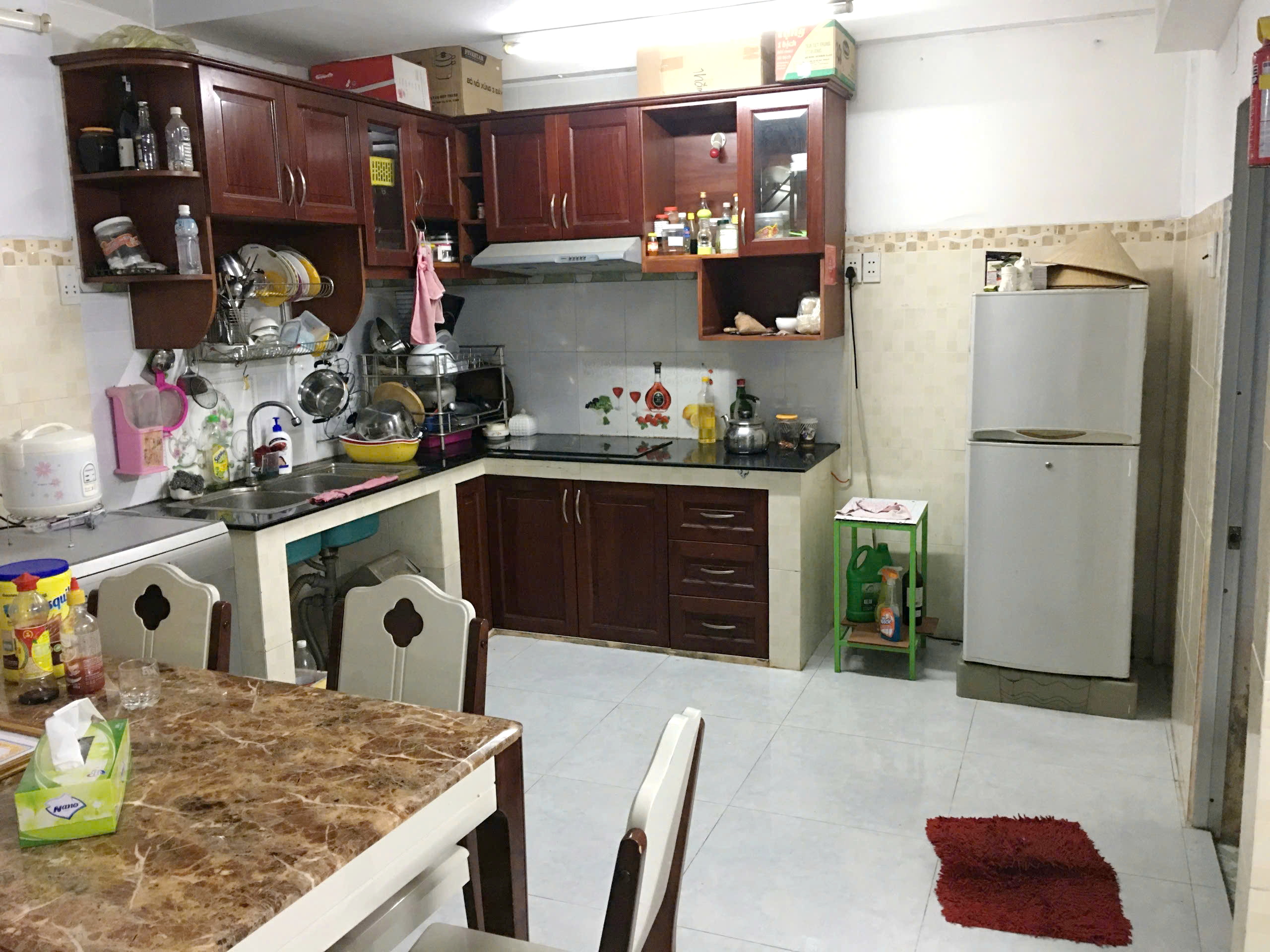 Nhà 2 tầng nở hậu ôtô đậu cách nhà 5m đường nội bộ P4Q8. Giá 6,8 tỷ TL - Ảnh 1