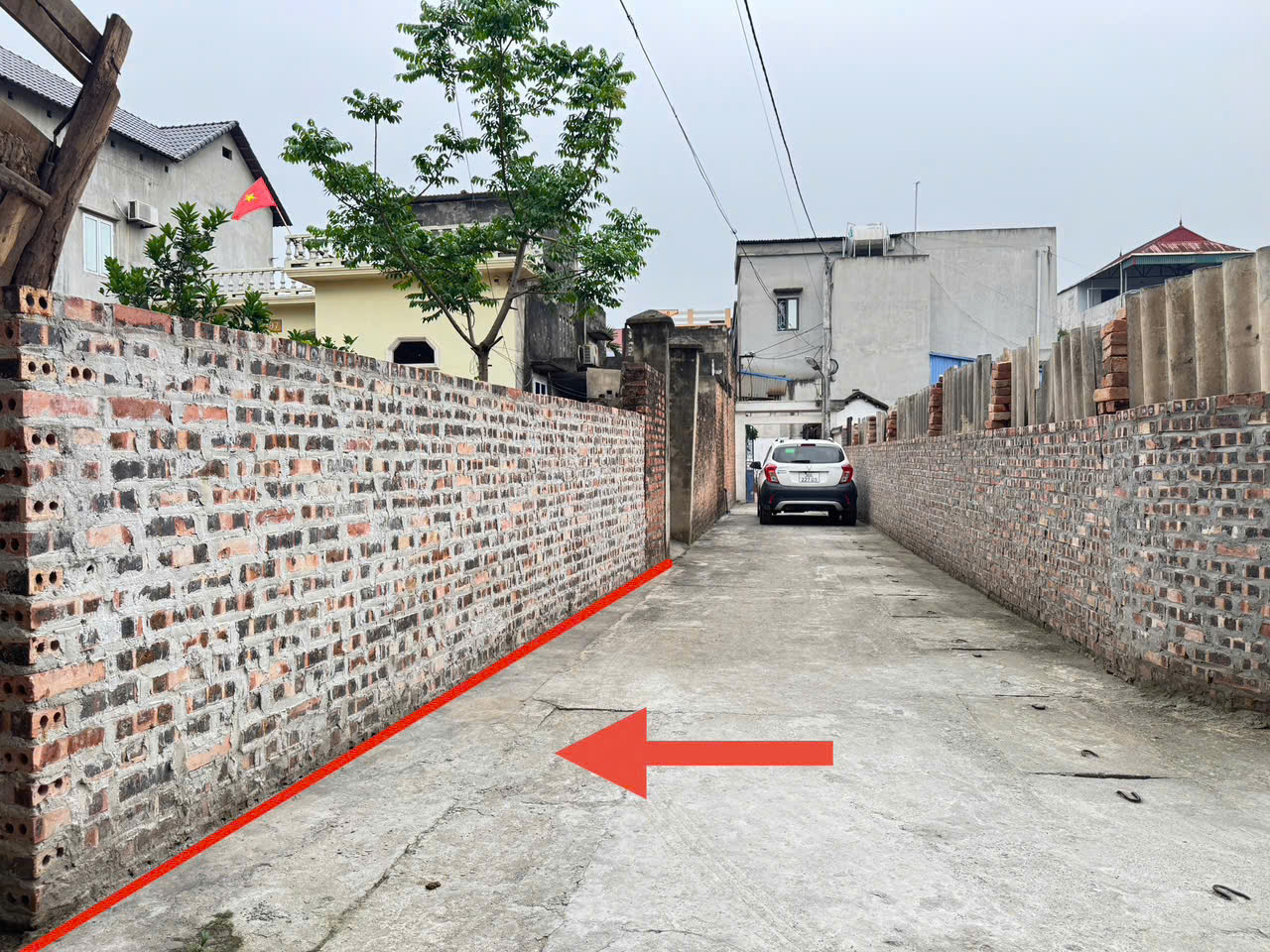Đất đẹp thôn Bạch Đa, Kim Hoa, Mê Linh, HN. Full thổ cư. Oto đỗ. Giá rẻ nhất khu vực - Ảnh 2