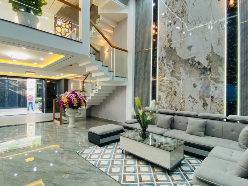 BÁN  NHÀ GÒ VẤP- HẺM XE HƠI 5 TẦNG – NGANG KHỦNG 5M - 68M2 - GARA – CHỈ VIỆC XÁCH VALI VÀO Ở - 10.7 - Ảnh 4